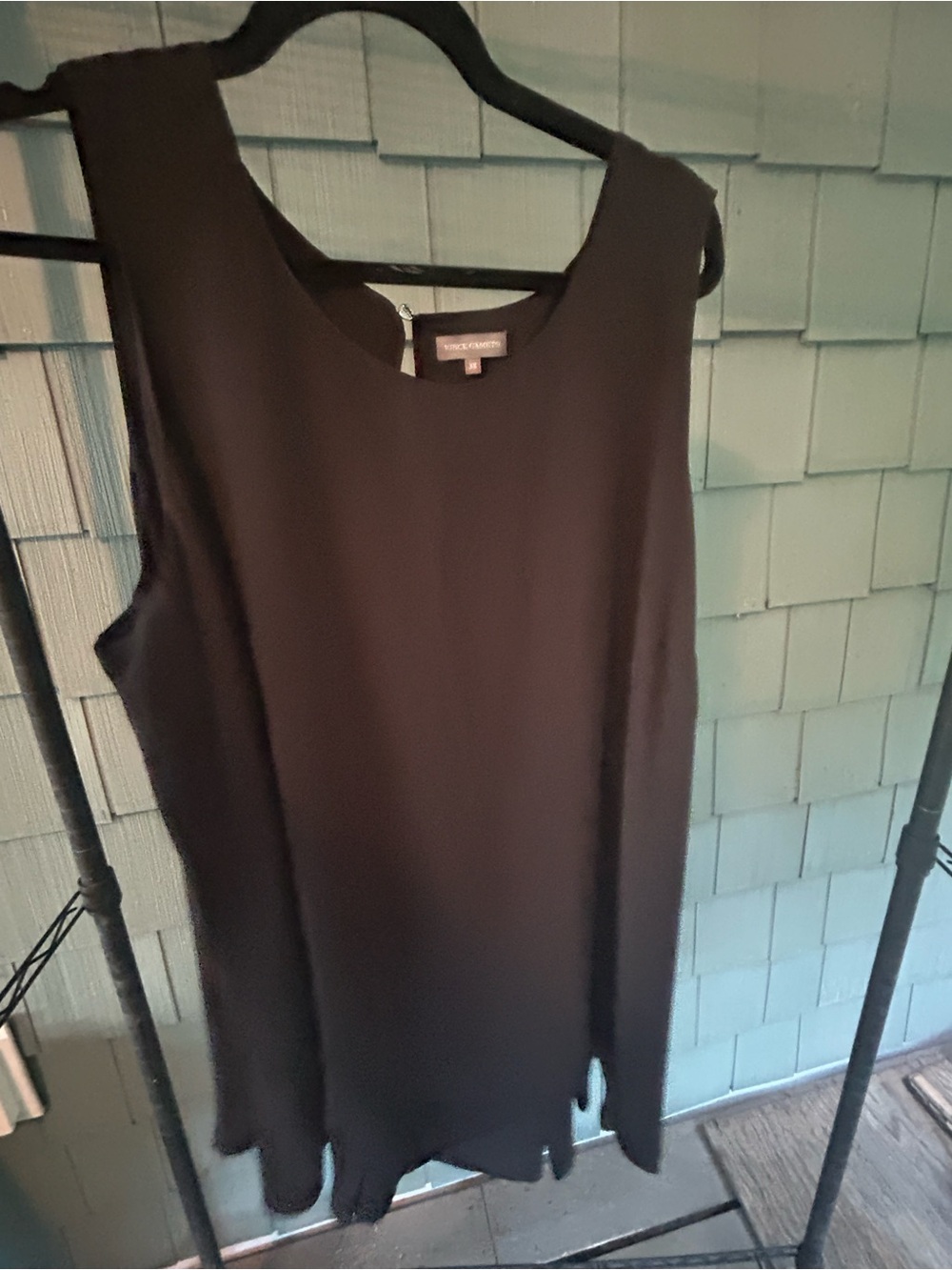 Vince Camuto Women's Black Sleeveless Shift Dress/tunic NWT